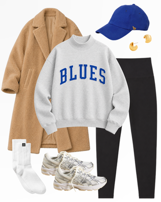 Varsity Mockneck - St. Louis AAA Blues (club exclusive)